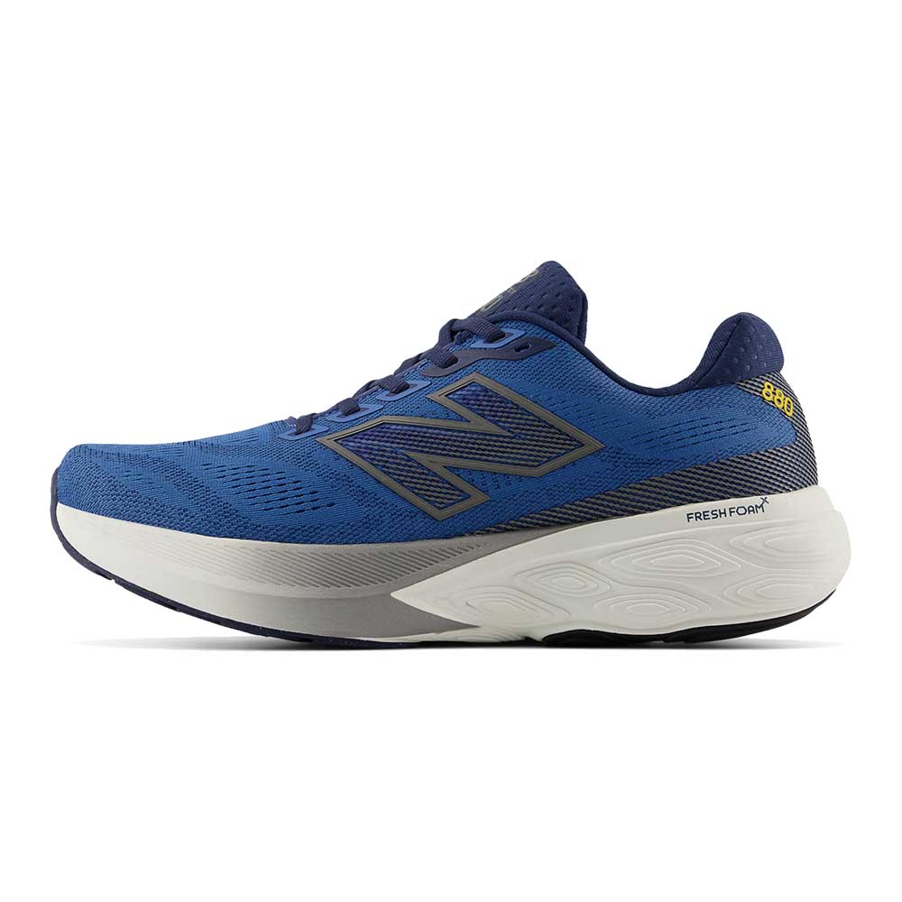 Men's Fresh Foam X 880v15 Running Shoe - Sea Stone/NB Navy - Wide (2E)