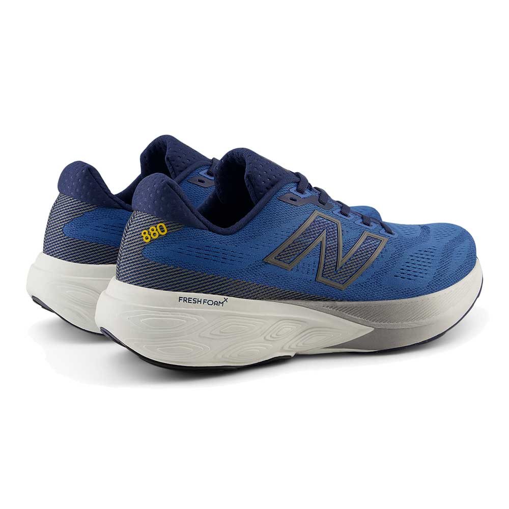 Men's Fresh Foam X 880v15 Running Shoe - Sea Stone/NB Navy - Wide (2E)