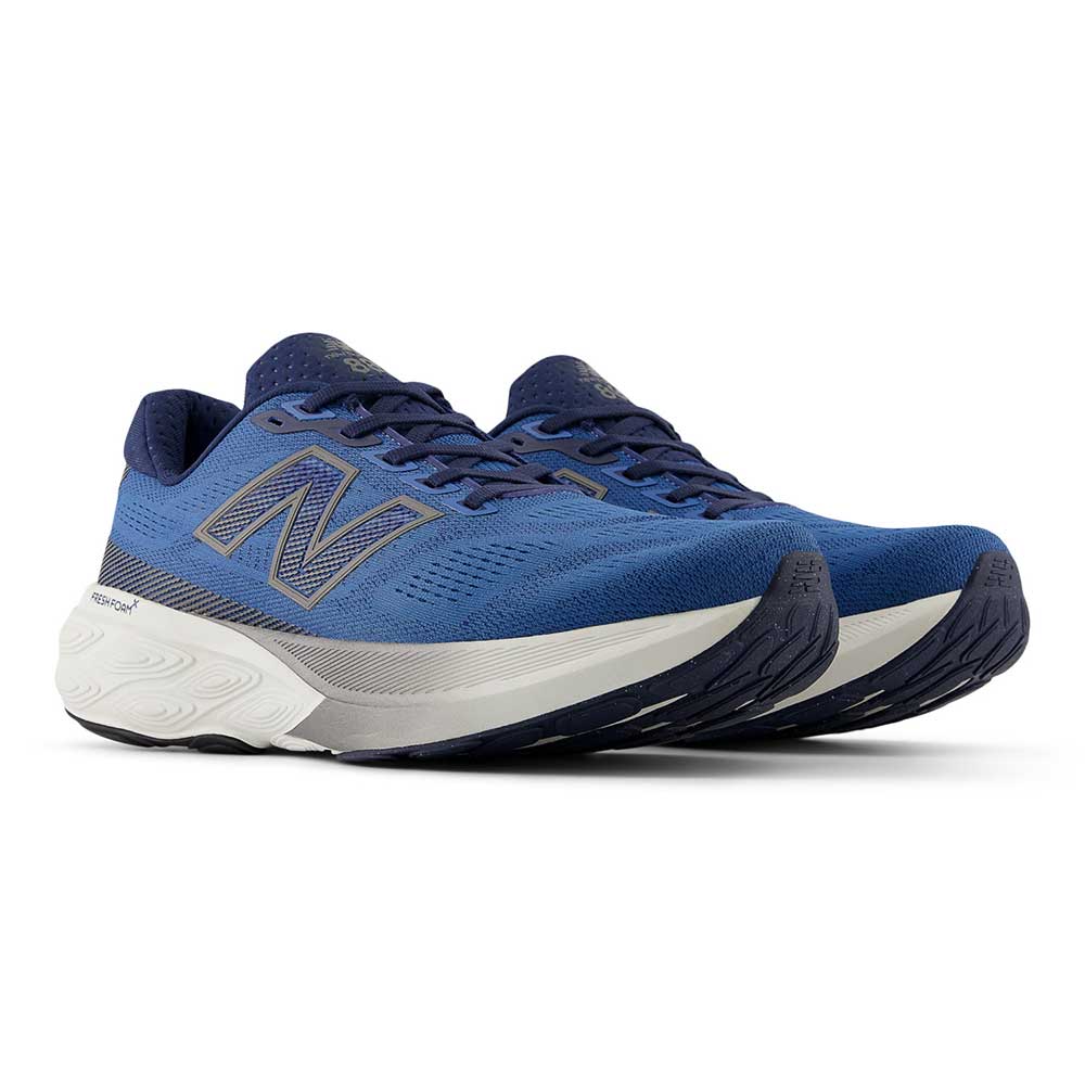 Men's Fresh Foam X 880v15 Running Shoe - Sea Stone/Nb Navy - Regular (D)