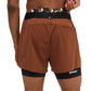 Men's Vento 4" 2-in-1 Short - Coffee Bean