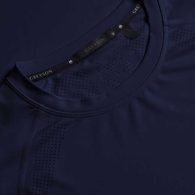 Men's Falcon Sport Long Sleeve Tee - Maltese Blue