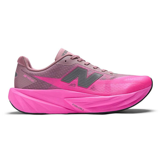 Men's FuelCell Rebel v5 Running Shoe - Pink Heat/Rosewood - Regular (D)