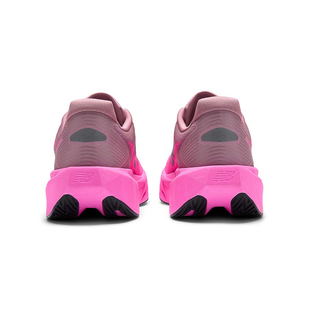 Men's FuelCell Rebel v5 Running Shoe - Pink Heat/Rosewood - Regular (D)