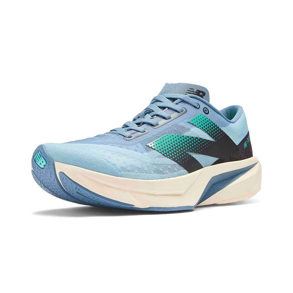 Men's FuelCell Rebel v4 Running Shoe - Heron Blue/Chrome Blue - Regular (D)