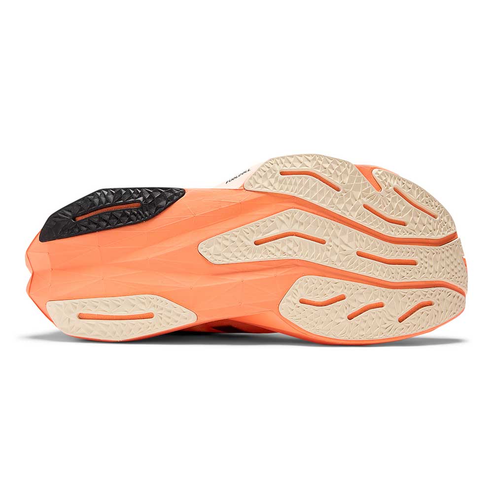 Men's FuelCell Rebel v4 Running Shoe - Hot Mango/Angora - Regular (D)