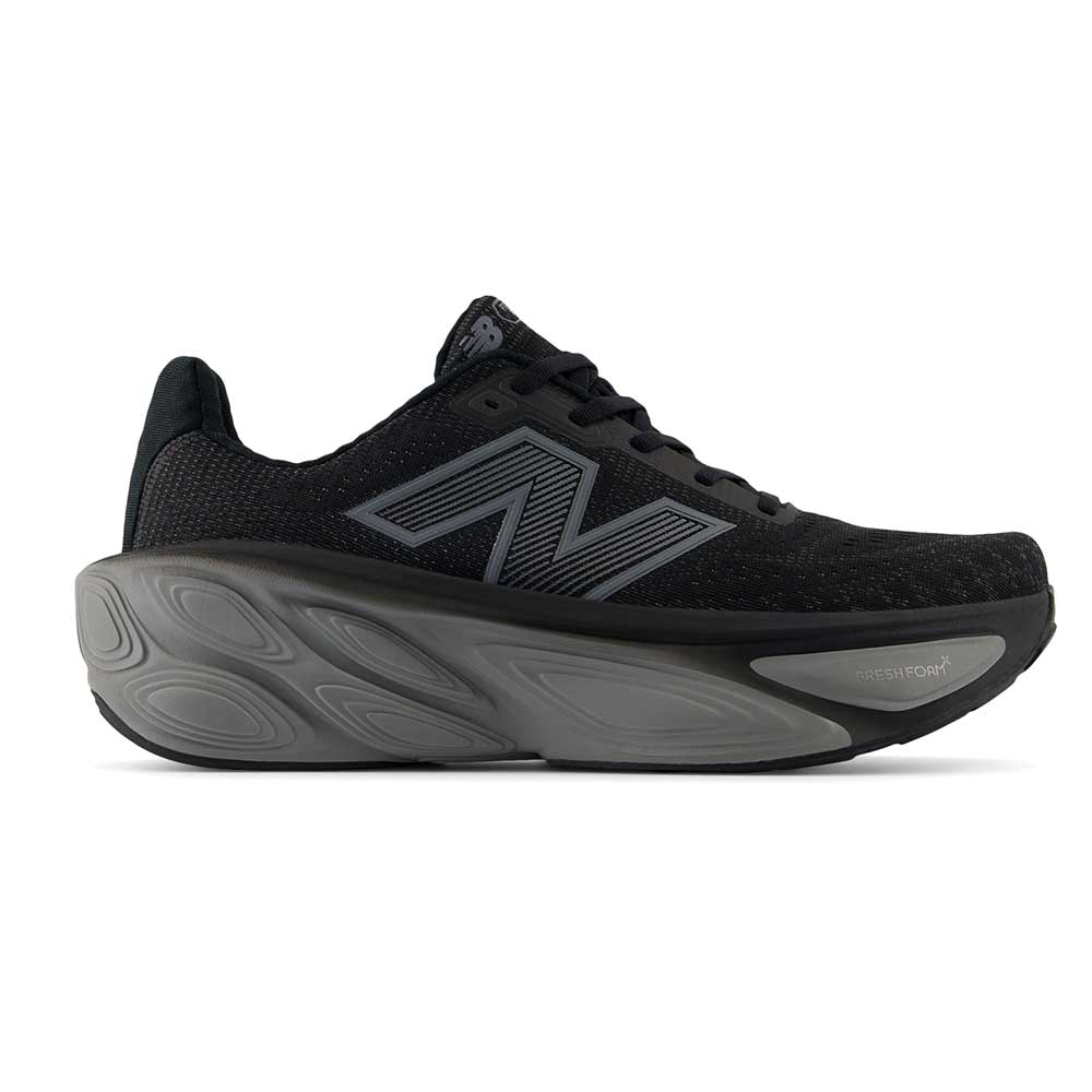 Men's Fresh Foam X More v5 Running Shoe - Black/Linen - Regular (D)