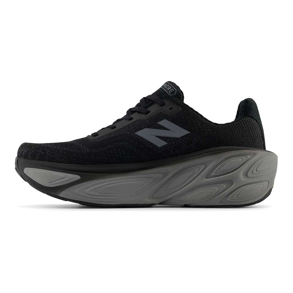 Men's Fresh Foam X More v5 Running Shoe - Black/Linen - Regular (D)