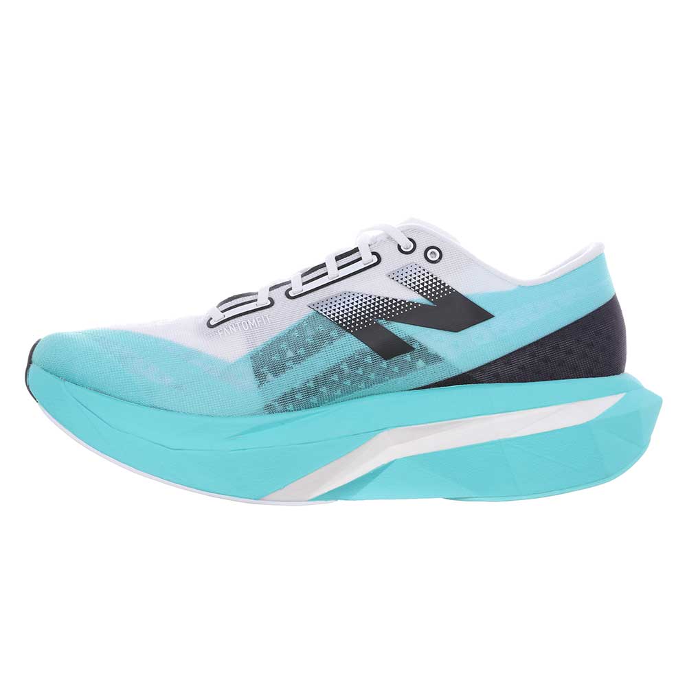 Men's FuelCell SuperComp Elite v4 Racing Shoe - Cyber Jade/White - Regular (D)