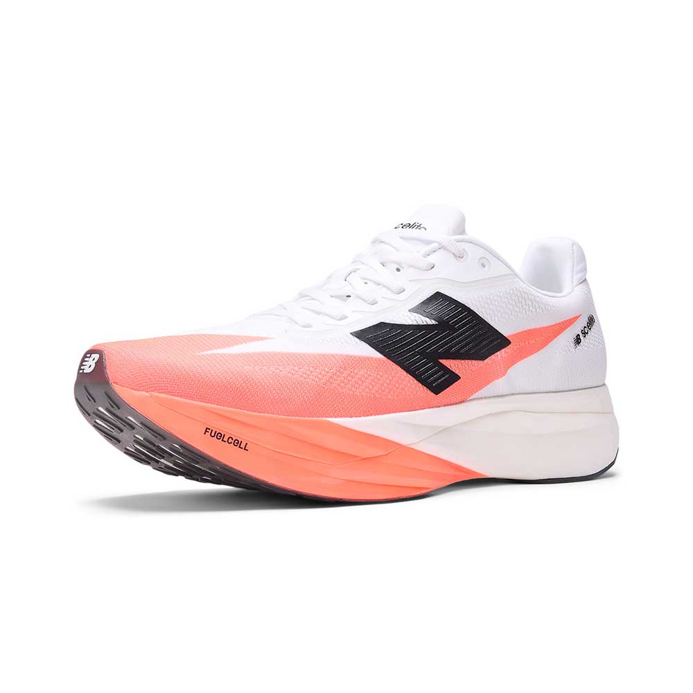 Men's FuelCell SuperComp Elite v5 Running Shoe - Urgent Red/White - Regular (D)