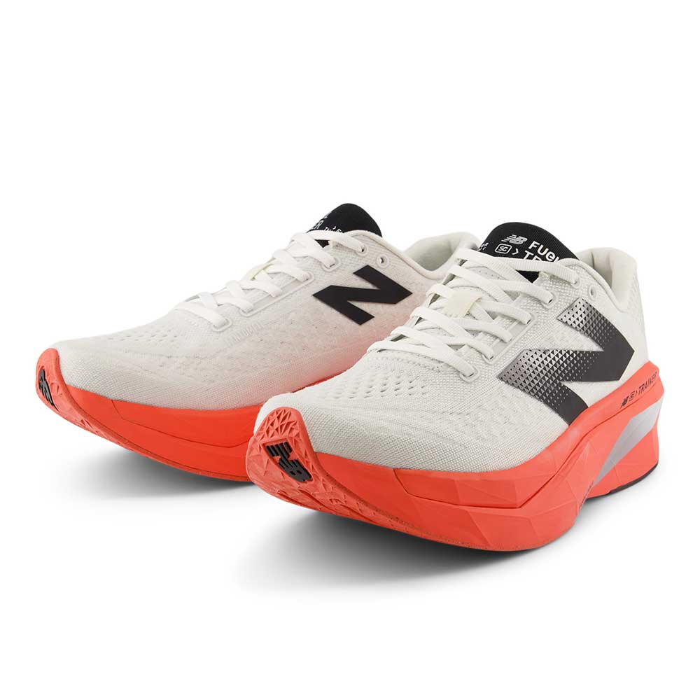 Men's FuelCell SuperComp Trainerv3 Running Shoe - Urgent Red/Sea Salt - Regular (D)