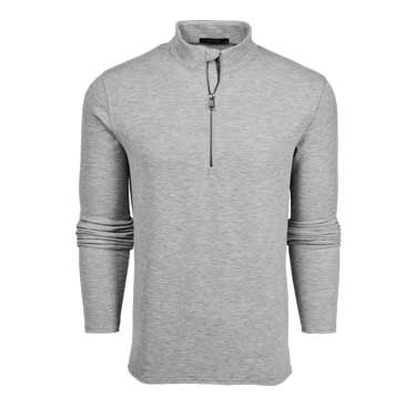 Men's Troy 1/4 Zip - Smoke Heather