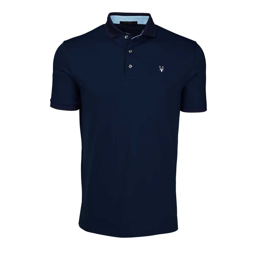 Men's Crowley Polo - Maltese Blue