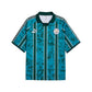 MCFC King Retro Jersey - Tropical Blue/Deep Navy