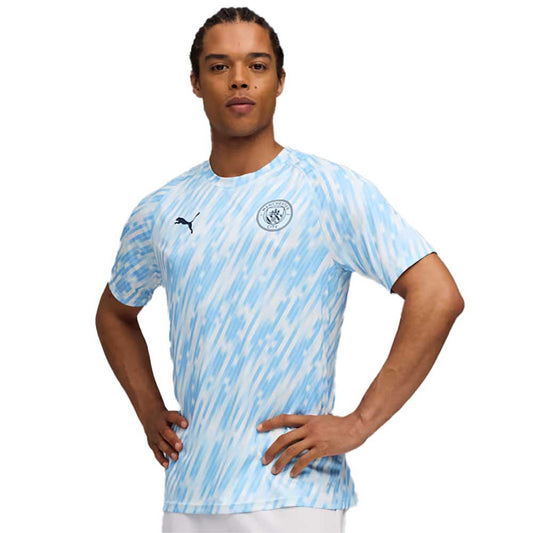 Manchester City FC Pre-Match Jersey  - Silver Sky
