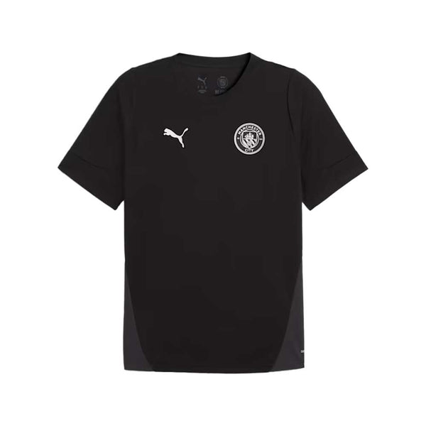 PUMA Manchester City サッカーシャツ ブラック Manchester City FC Training Jersey - Puma Black/Puma Silver