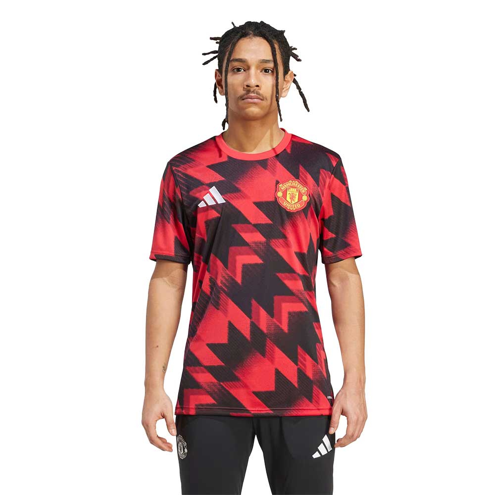 【レア☆MANCHESTER　UNITED】パーカー　OFFICIAL　赤　LL Manchester United 25/26 Pre-match Jersey - MUFC Red