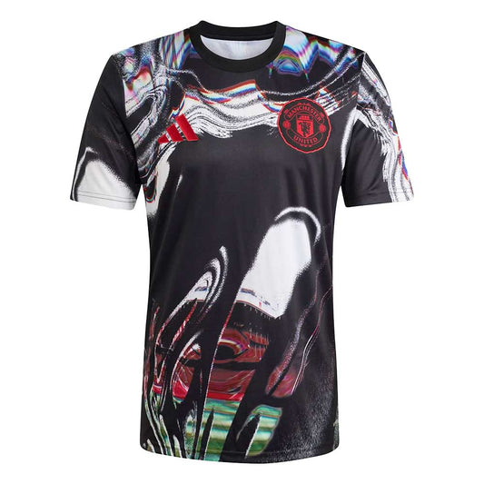 MUFC Prematch Jersey - Black/White/MUFC Red
