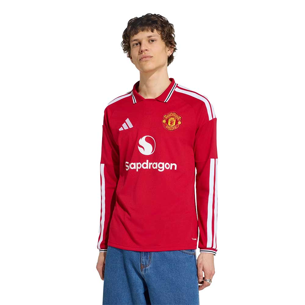 MUFC Home LS Replica Jersey - MUFC Red