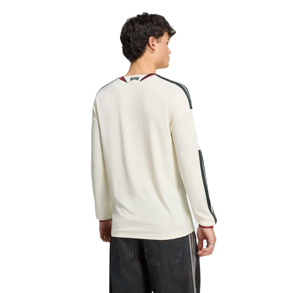 Men's ManU 3rd LS Replica Jersey - Ivory