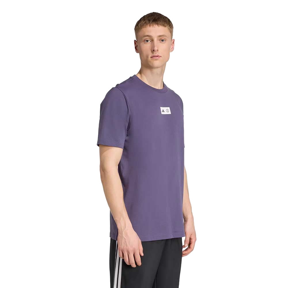 Manchester United Seasonal Graphic Tee - Trace Purple
