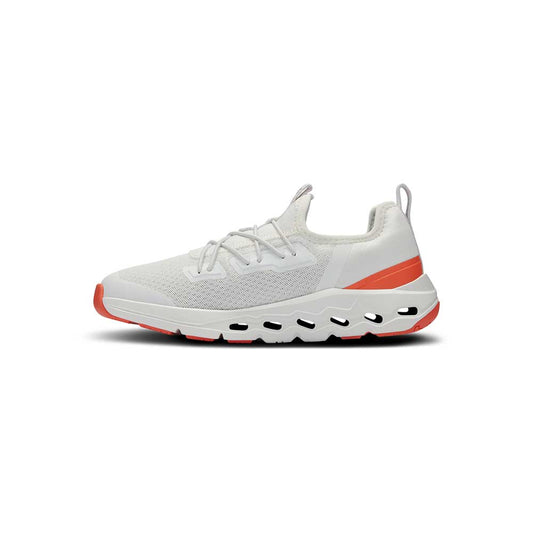 Youth Cloudleap Running Shoe - Ivory/Flame - Regular (M)