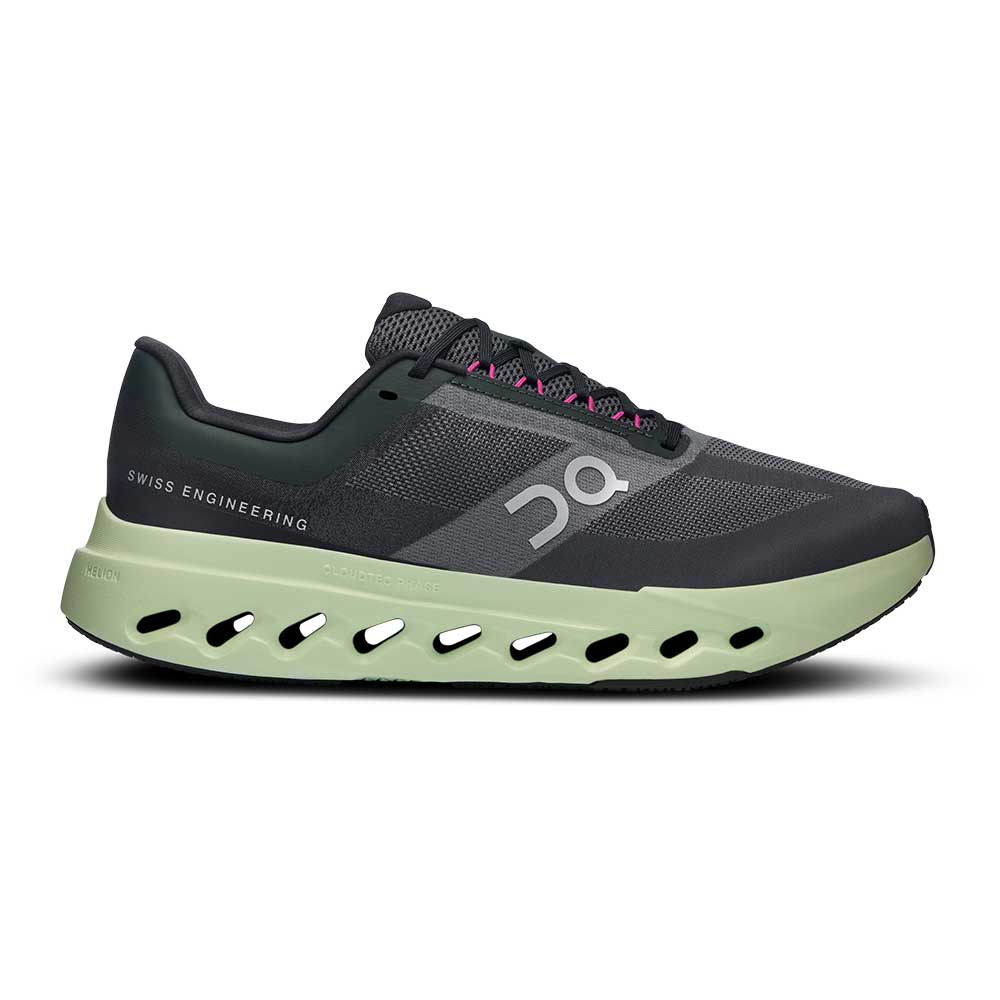 Men's Cloudsurfer Next Running Shoe - Black/Lima - Regular (D)