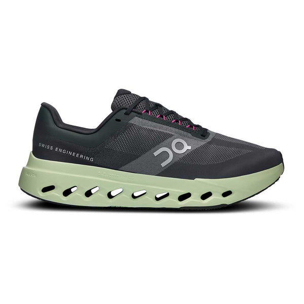 Men's Cloudsurfer Next Running Shoe - Black/Lima - Regular