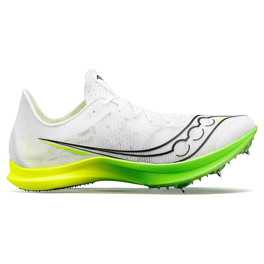 Men's Endorphin Cheetah Track Spike - White/ Carbon - Regular (D)