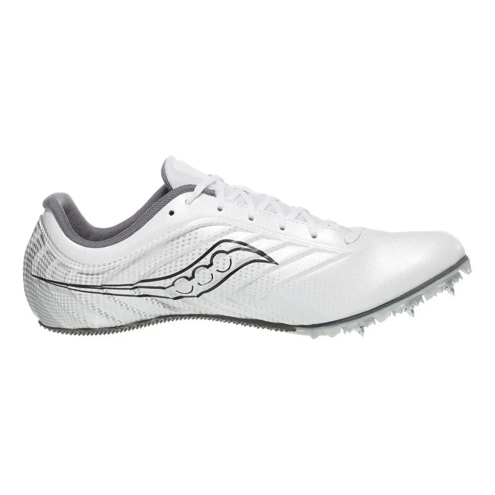 Men's Spitfire 5 Track Spike - White/ Carbon - Regular (D)