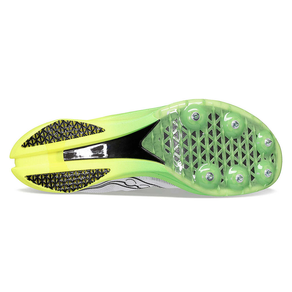Men's Endorphin Cheetah Track Spike - White/ Carbon - Regular (D)
