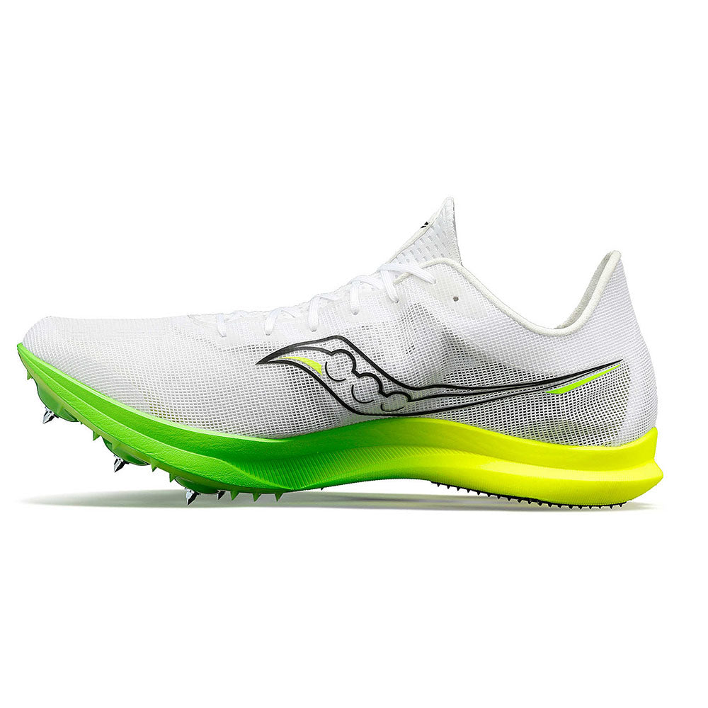Men's Endorphin Cheetah Track Spike - White/ Carbon - Regular (D)