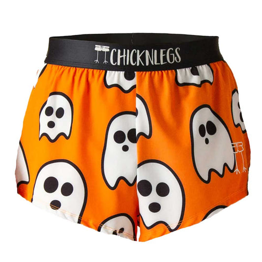 Men's Ghosts 2" Split Short - Orange Ghosts