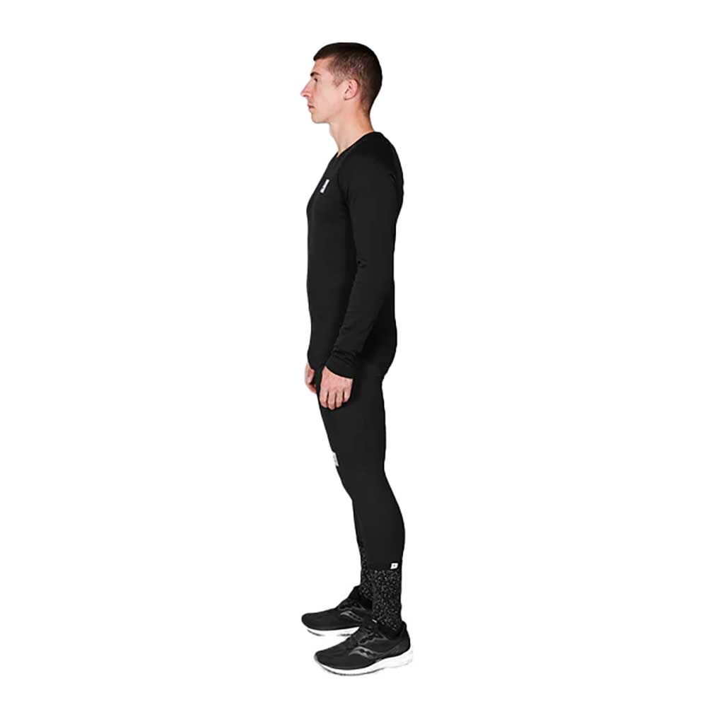 Men's Merino Base 165 Long Sleeve - Black