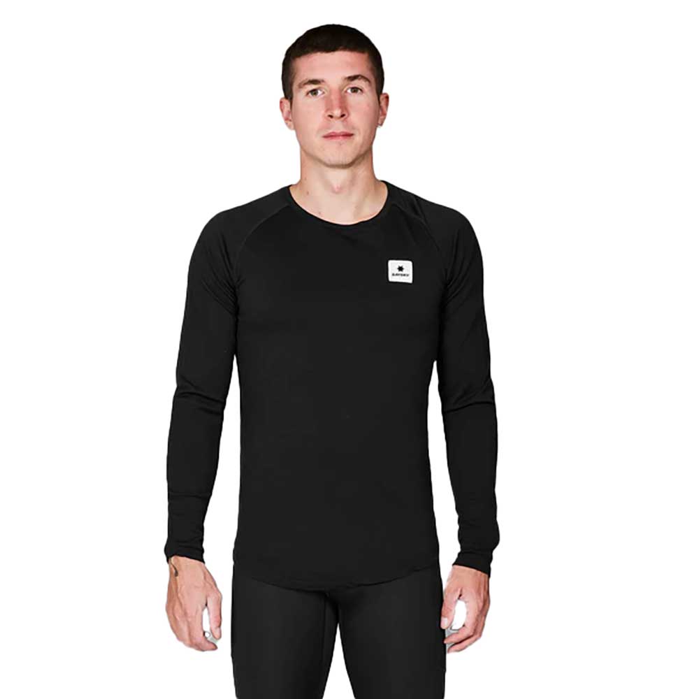 Men's Merino Base 165 Long Sleeve - Black