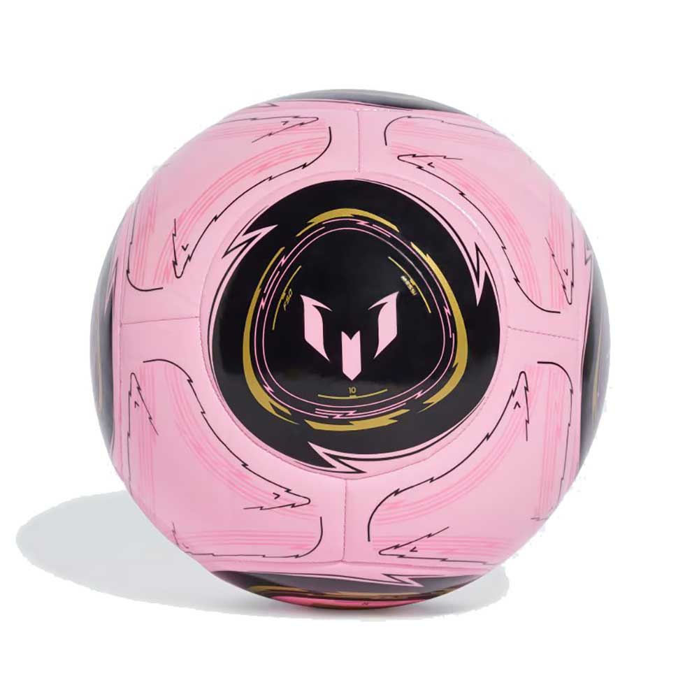Messi Club Soccer Ball - Lt Pink/Black