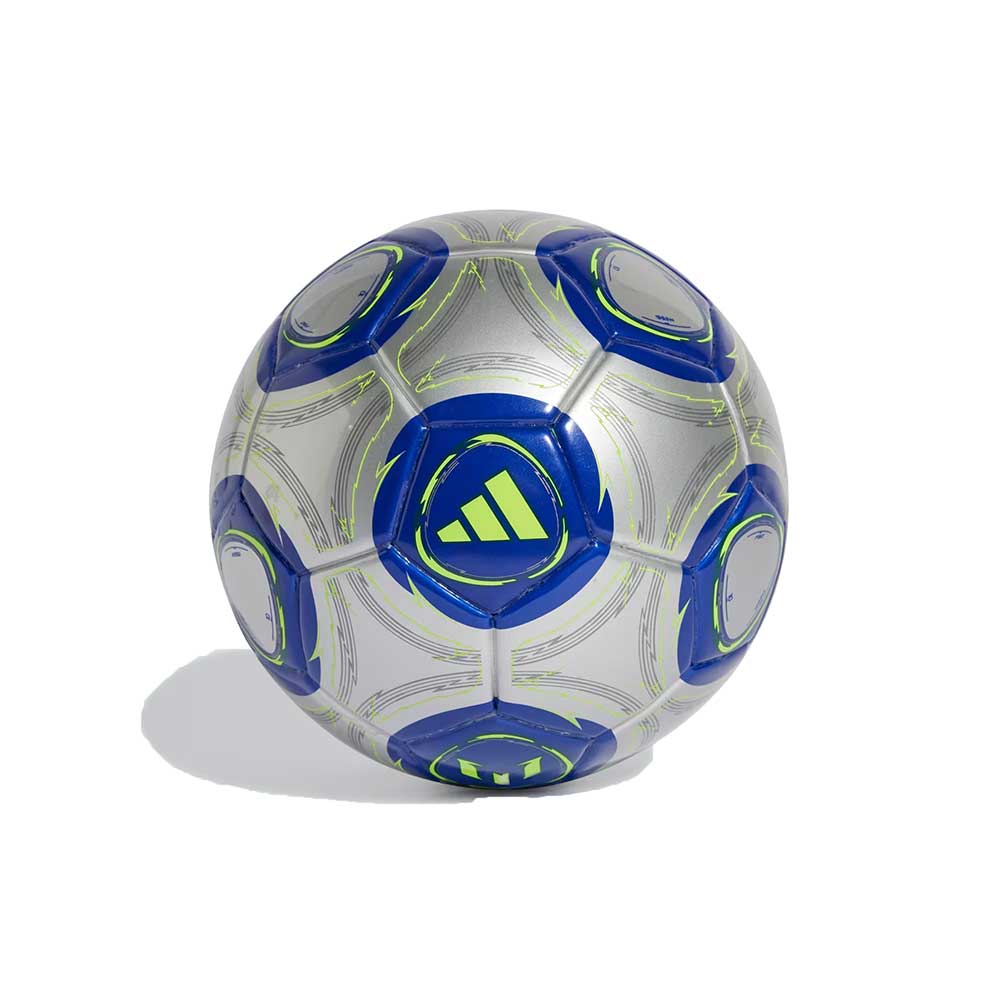 Messi Mini Soccer Ball - Silver Met/Silver Lucid/Solar Yellow