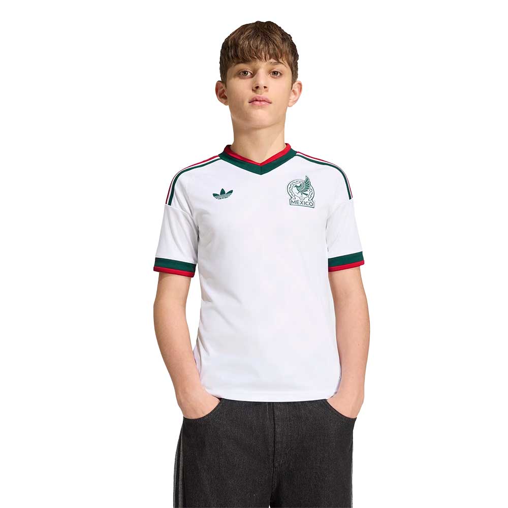 Youth Mexico Away Jersey - White