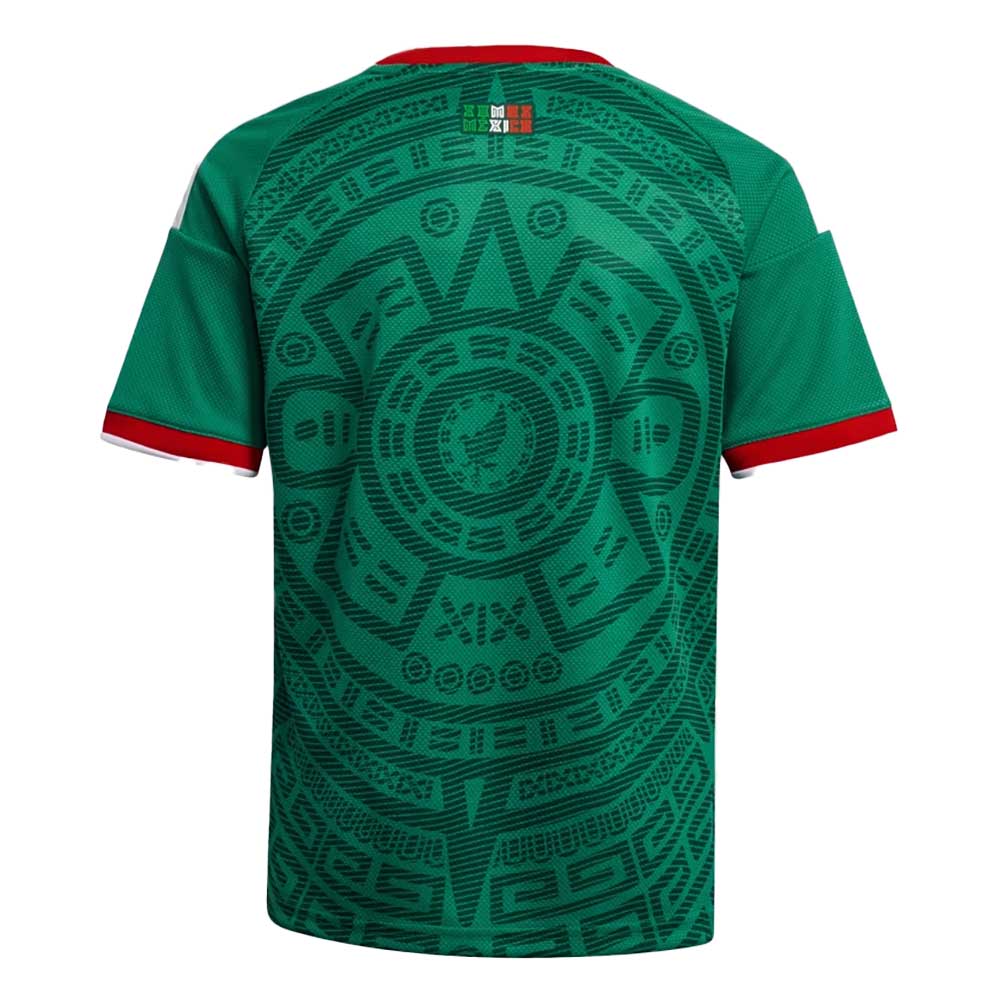 Youth Mexico Home Jersey - Bold Green