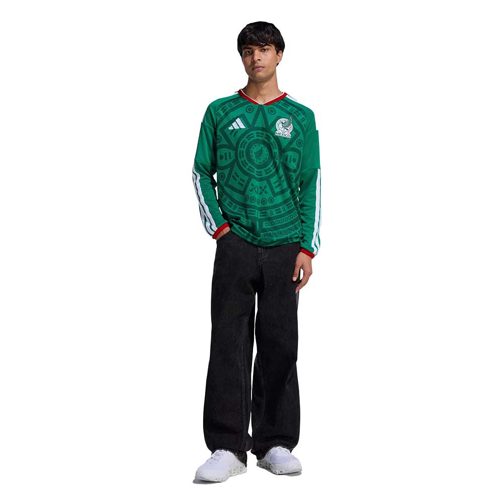 Mexico Home LS Jersey - Bold Green