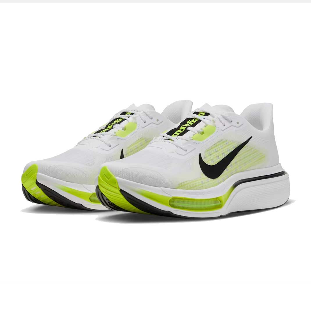 Men's Nike Pegasus Plus 2 - White/Black/Lemon Venom - Regular (D)