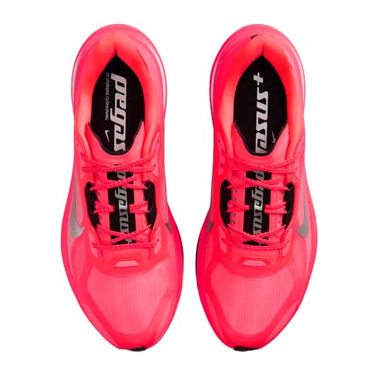 Men's Nike Pegasus Plus 2 - Flash Crimson/Metallic Silver/Black - Regular (D)