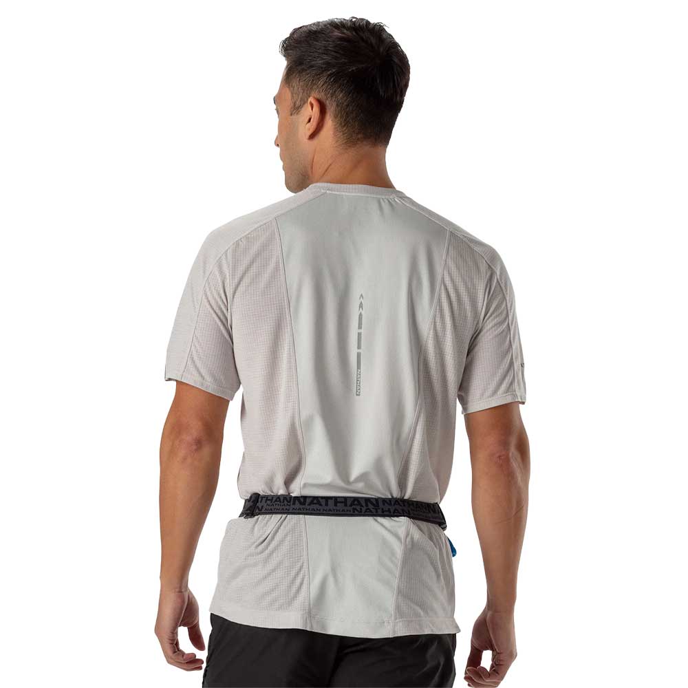 Race Number Nutrition Waistbelt - Charcoal/Black