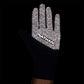 HyperNight Reflective Glove 2.0 - Black/Hex Print