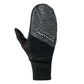 HyperNight Reflective Convertible Mitt 2.0 - Black/Hex Print
