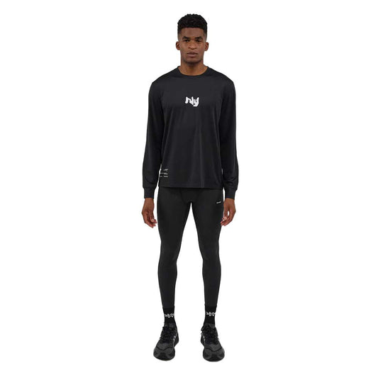 All Gender NanoMesh Performance Long Sleeve Tee - Abstract Floral