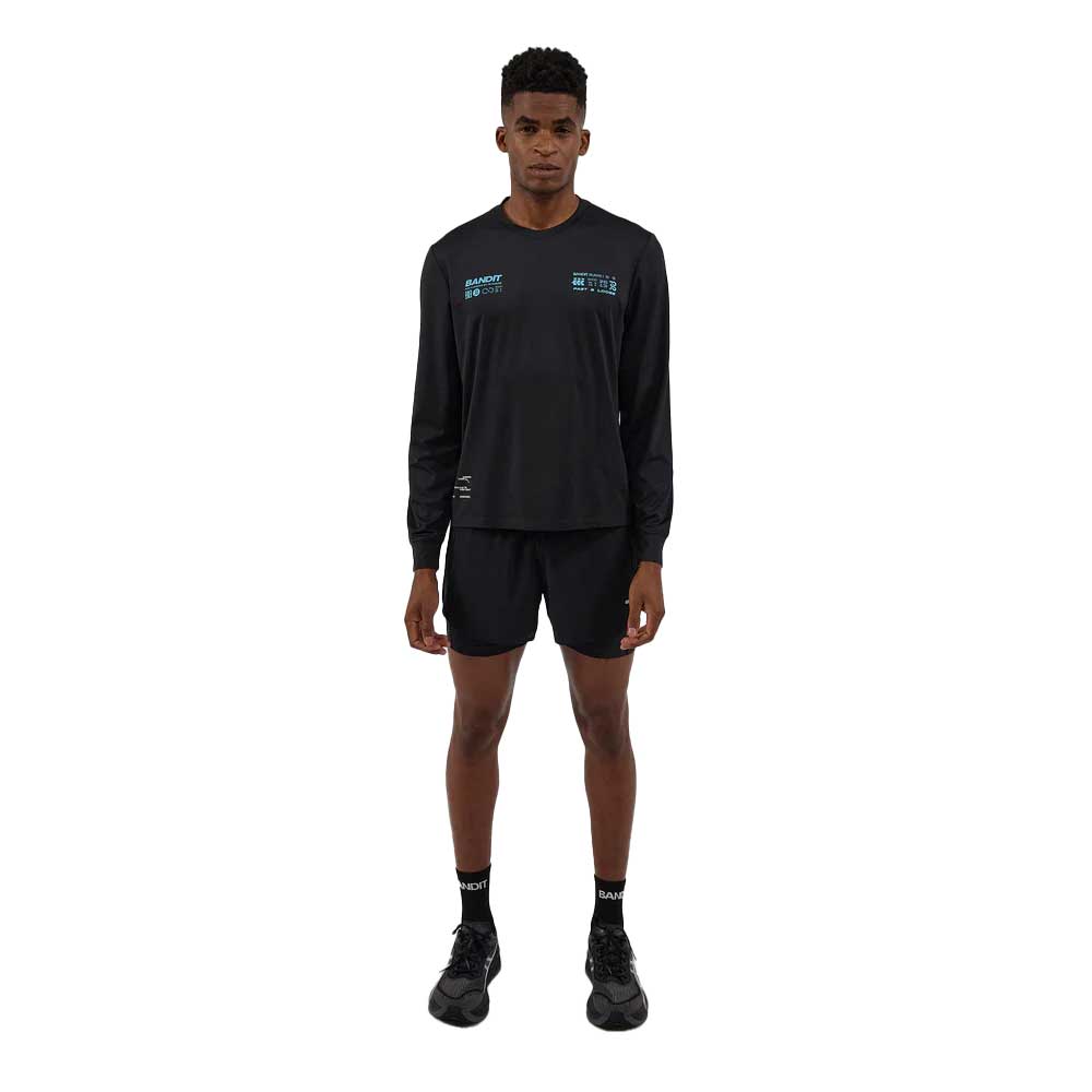 NanoMesh Infographic Long Sleeve - Black