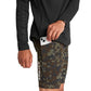 Men's Camo Combat+ Short Tights 9" - Brown AOP