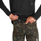 Men's Camo Combat+ Short Tights 9" - Brown AOP