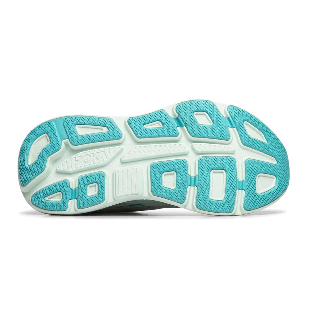 Women's Bondi 9 Running Shoe - Frost/Cielo Blue - Regular (B)