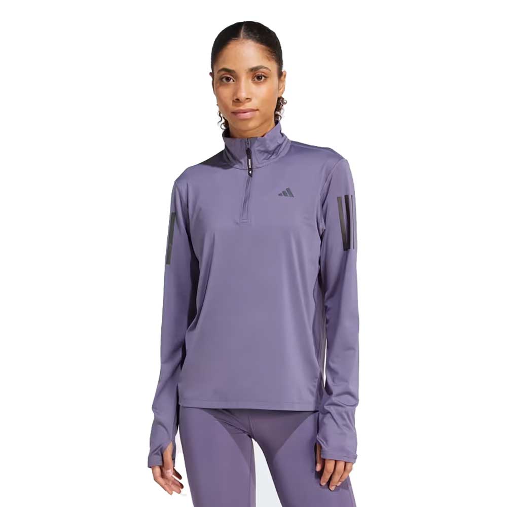 Women's Own The Run 1/2 Zip - Preloved Violet